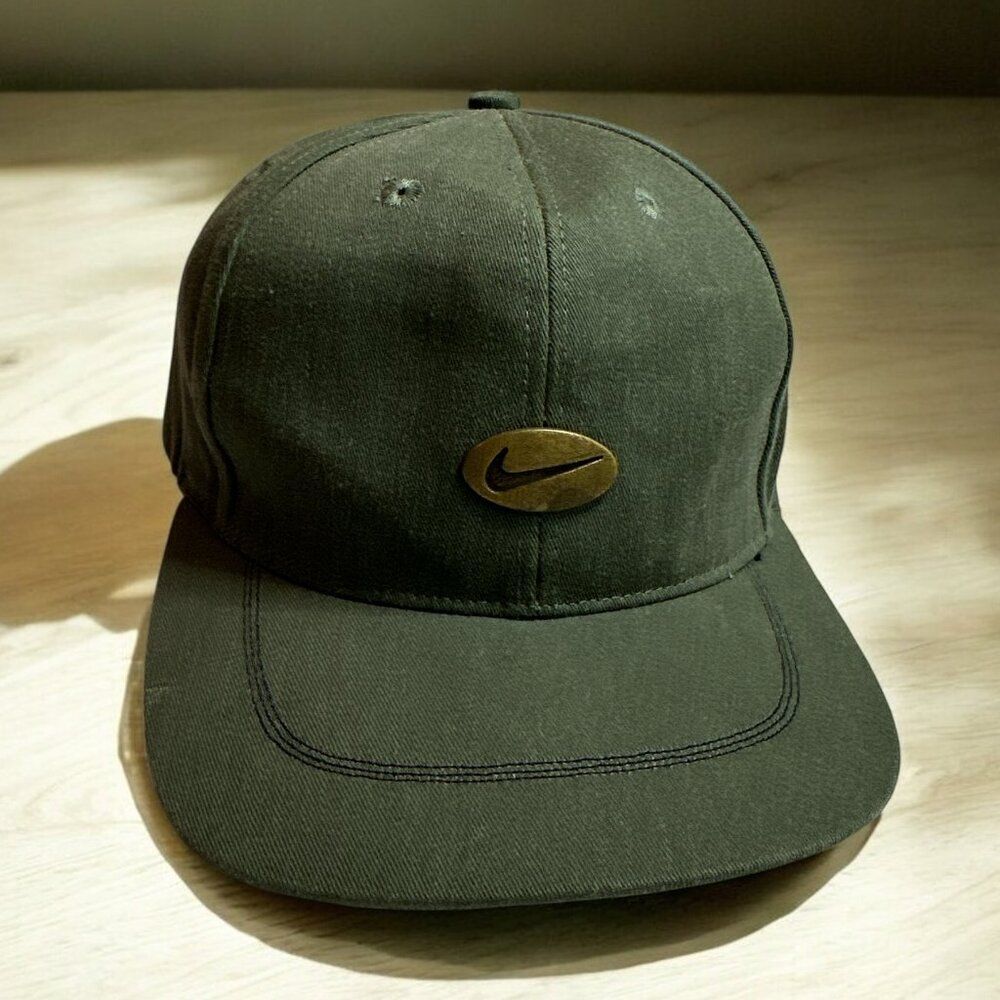 Vintage Nike Hat Cap Mickey Mouse Golf Strap Back Dad Faded 90s Center Swoosh